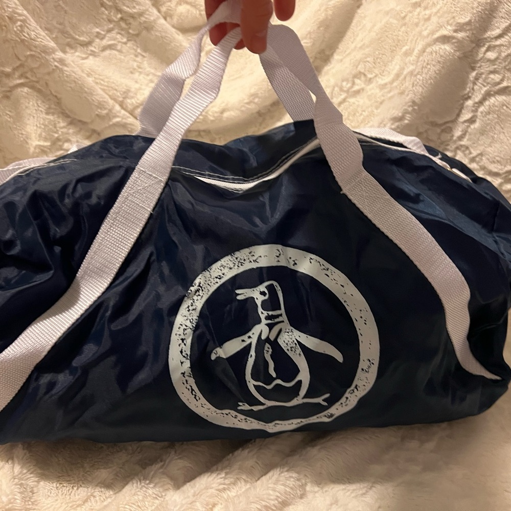 NWOT Original Penguin Barrel Gym Bag